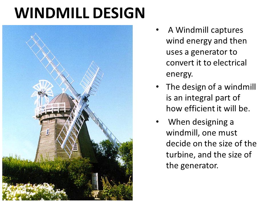 Different uses of sale windmills